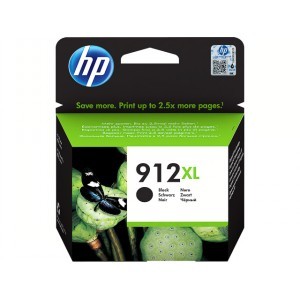 HP ORIGINAL encre 912XL NOIR (3YL84AE)